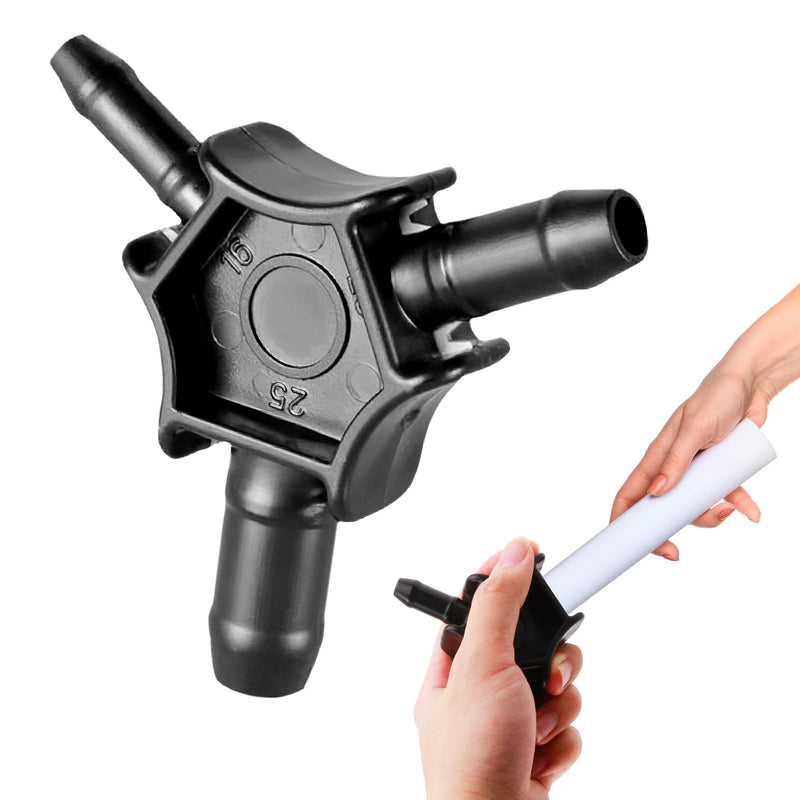 [Australia - AusPower] - Multi Calibrator/Deburring for Multilayer Pipes 16-20-25 mm, Calibrator Deburring for PEX-AL-PEX and Aluminium Composite Pipe, Calibrator Mandrel Plastic Precise for Pipe Calibration and Deburring 