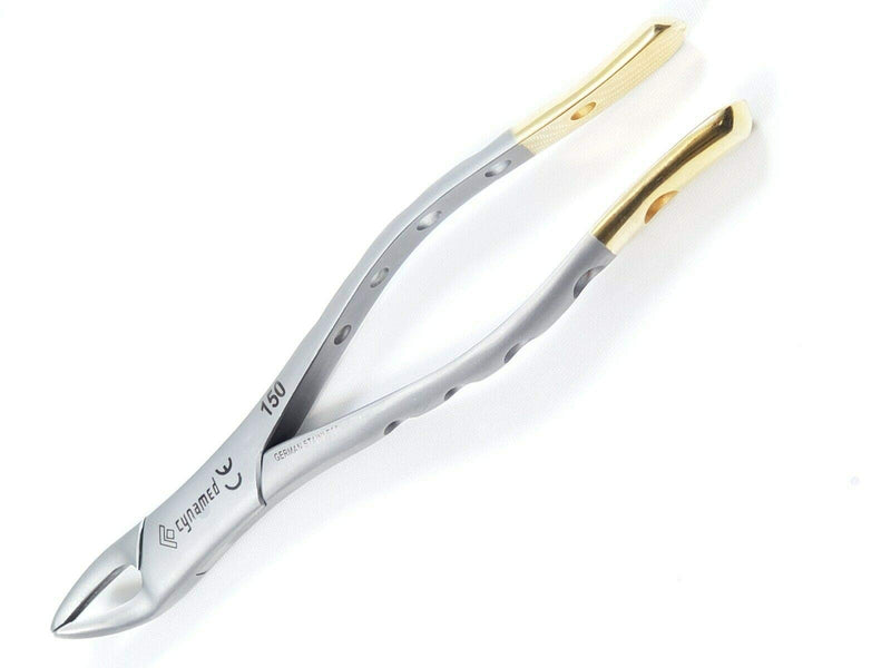 [Australia - AusPower] - Premium German Gold Dental Extracting Extraction Forceps #150-Upper Bicuspid, Upper Cuspid, Upper Incisor, Upper Root Dental Instruments-Cynamed 