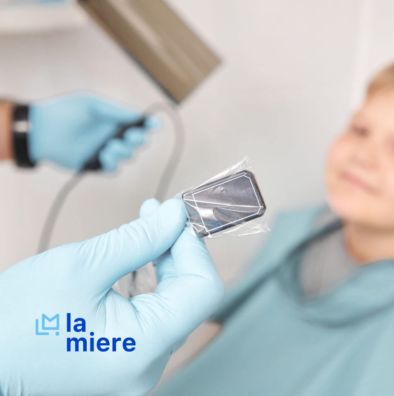 [Australia - AusPower] - 500/Box Digital X-Ray Sensor Cover/Sleeves, Sensor Bag, Sensor Covers, Barrier Envelope, X-ray Sensor Covers, X ray Sensor sheaths (Clear 8" x 1-5/8", Box) 8" x 1-5/8" 