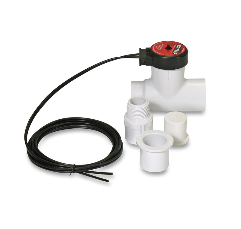 RectorSeal EZ Trap 83225 Series Inline Universal Primary/Secondary Overflow Switch, Easy Installation, HVAC, 3/4" & 1" with Male Adapter and 48" Cable