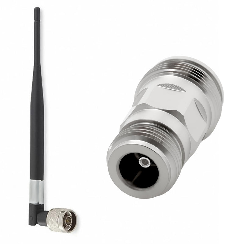 [Australia - AusPower] - Create idea 4.3-10 Female to N-Type Female RF Adapter DC-6GHz for Antenna Systems Test Equipment 