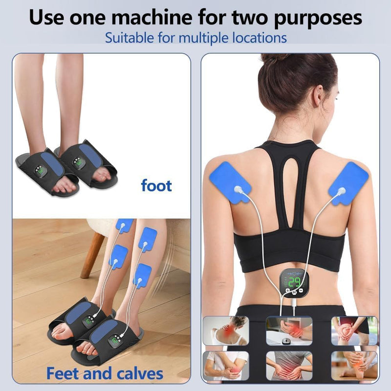 EMS Foot Stimulator, Stimulator, Nerve, Transcutaneous, Over-The-Counter, for Muscle Conditioning, for Home/Office/Travel