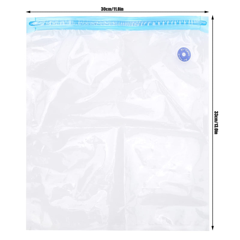 [Australia - AusPower] - Pack of 20 Filament Dryer Vacuum Bags, Moisture Resistant Reusable Vacuum Bags for Clothes, PLA 3D Printer Parts + 1 Piece Air Pump Extractor Kit 