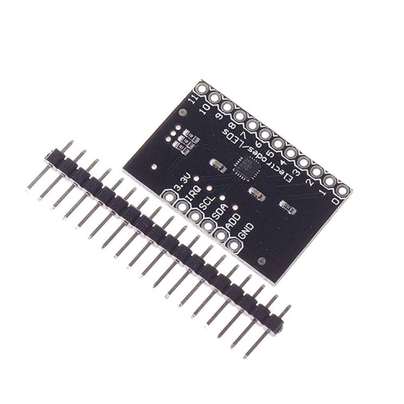 Hailege 2pcs MPR121-Breakout-V12 Proximity Keyboard Touch Sensor Capacitive Touch Sensor
