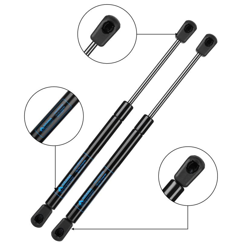 [Australia - AusPower] - ARANA C16-06389 14 inch Gas Struts Spring Shocks C1606389 14" 24Lb Prop Lift Support for Truck Leer Camper Shell are Cap Topper Door Replacement Canopy Tool Box Lid,2 Pcs 