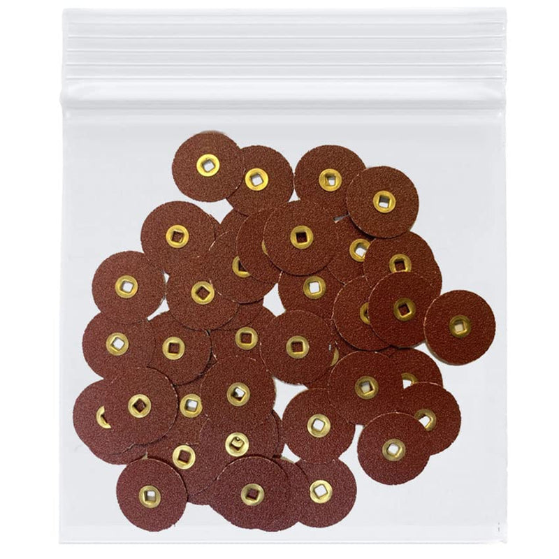 [Australia - AusPower] - E C Moore's Adalox Coarse 7/8" Sanding Disc Snap On Metal Center Pack of 50 