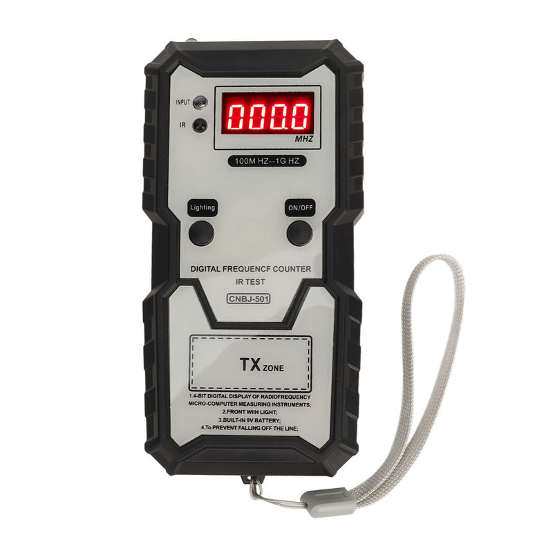 [Australia - AusPower] - Remote Controller Frequency Tester, Portable Fast Response Digital Display Remote Key Frequency Tester for Garage Door for Electric Lock 