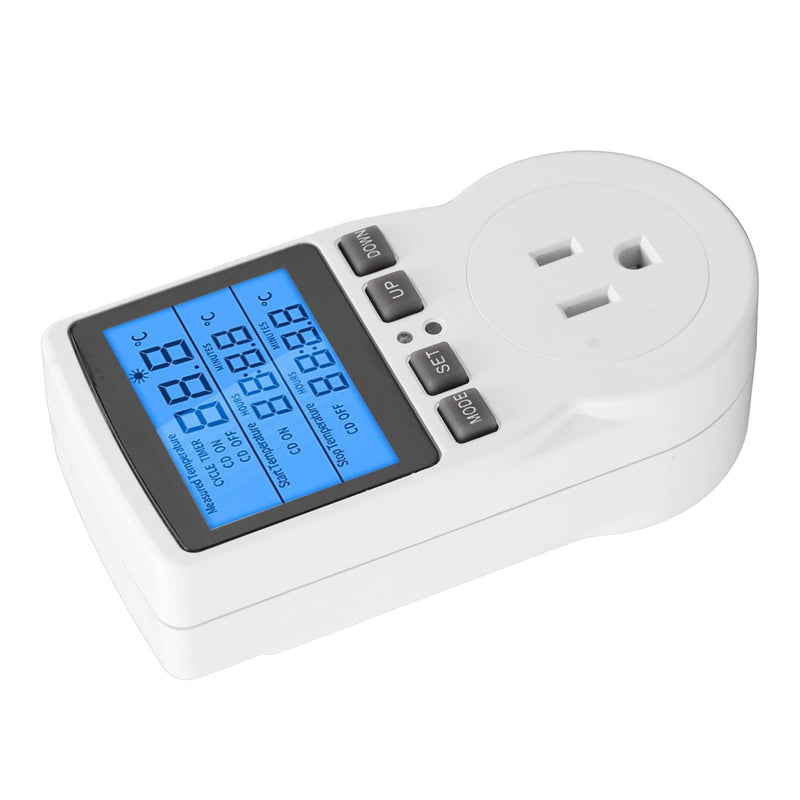 [Australia - AusPower] - DIGITEN WTC100 Wireless Thermostat Outlet, Greenhouse Reptiles Cooling Heating, Remote Control (US Plug) US Plug 