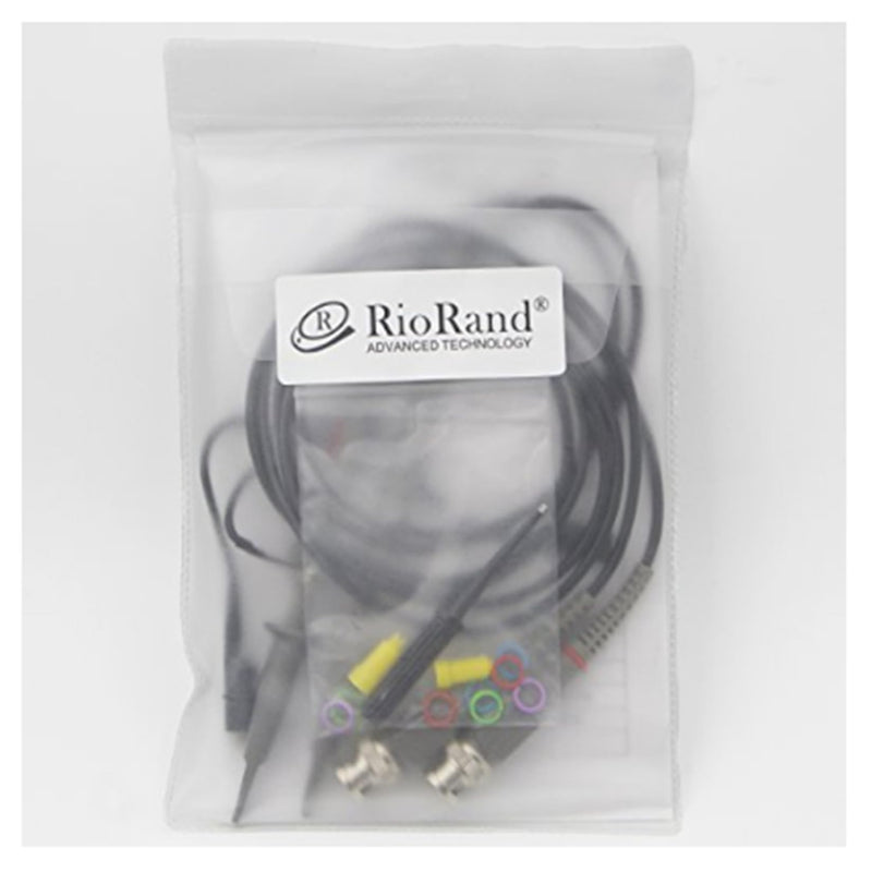 [Australia - AusPower] - RioRand 2-Pack PP150 100 MHz Oscilloscope Clip Probes with Accessory Kit (2PCS) (B) B 