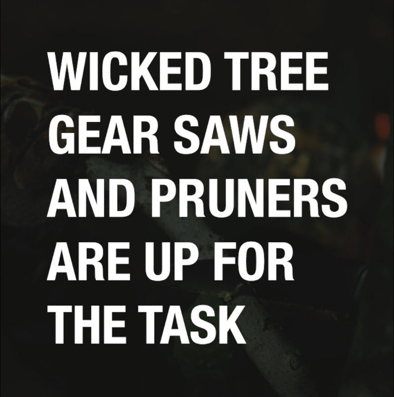 Wicked Tree Gear WTG-017 Wicked Tough Hand Pruner, Yellow