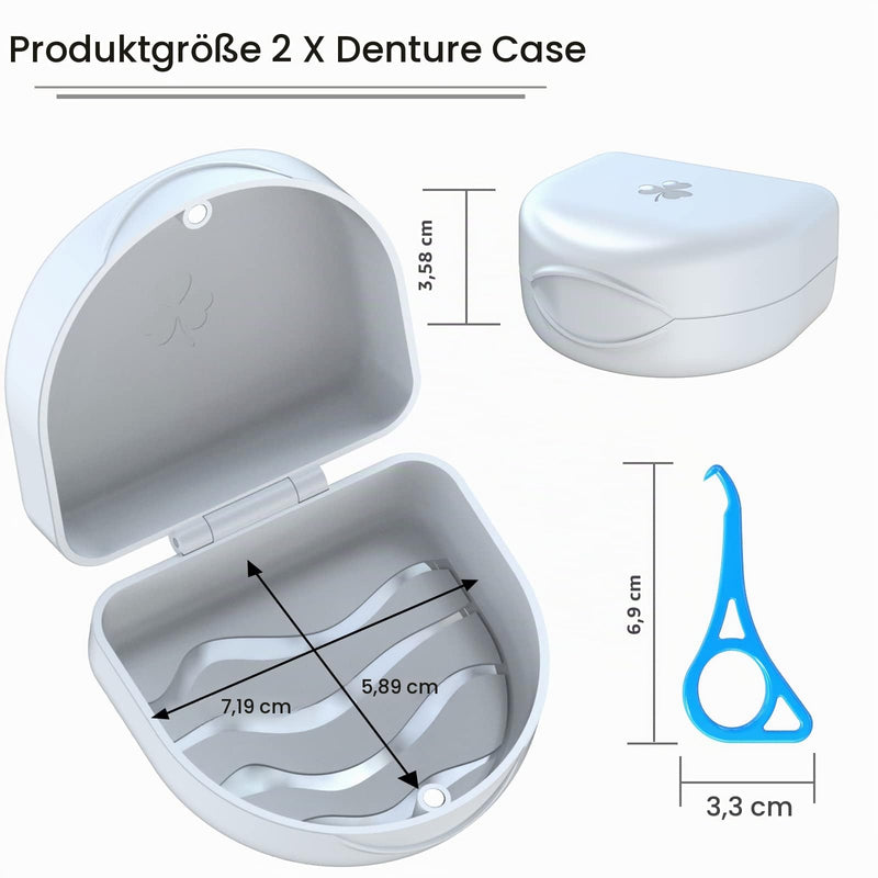 Dental Braces Box, Dental Prosthesis Container, Dental Splint Box, Braces Box, Braces Box, Box for Dentures, Prosthesis Box, Prosthetic Container, Denture Box, White