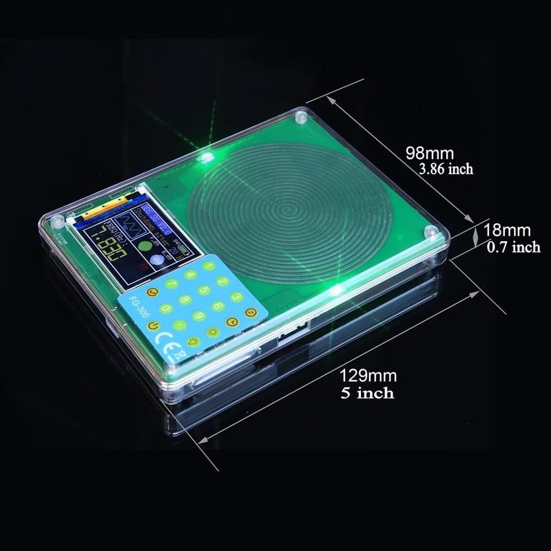 [Australia - AusPower] - Function Signal Generator 7.83Hz Schumann Wave Earth's electromagnetic Field Resonance 0.01Hz~200KHZ Adjustable Sine Wave Ultra-Low Frequency Pulse Generator,Sleep Aid Sound Frequency Machine 