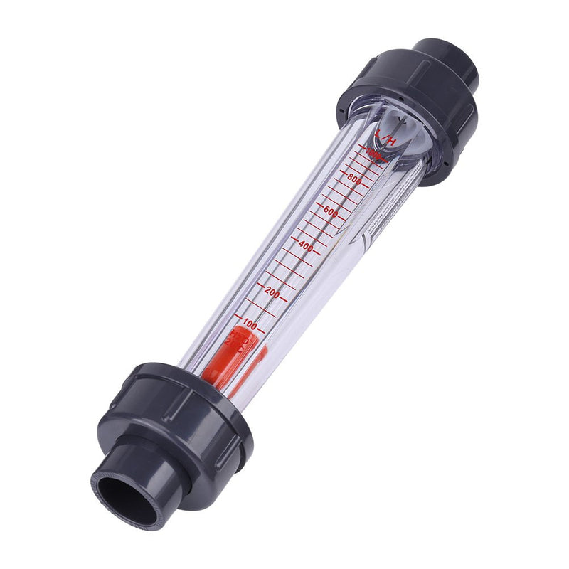 [Australia - AusPower] - LZS-15 Water Meter, Plastic Tube 100-1000L/H Water Rotameter Instantaneous Meter Liquid Water Flowmeter for DN15(1/2") Tube 
