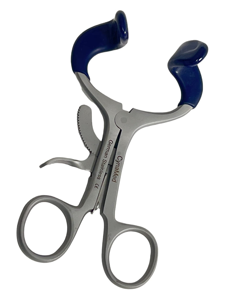 [Australia - AusPower] - New German Grade Molt Mouth Gag Blue 4.5" Dental Veterinary Instruments 
