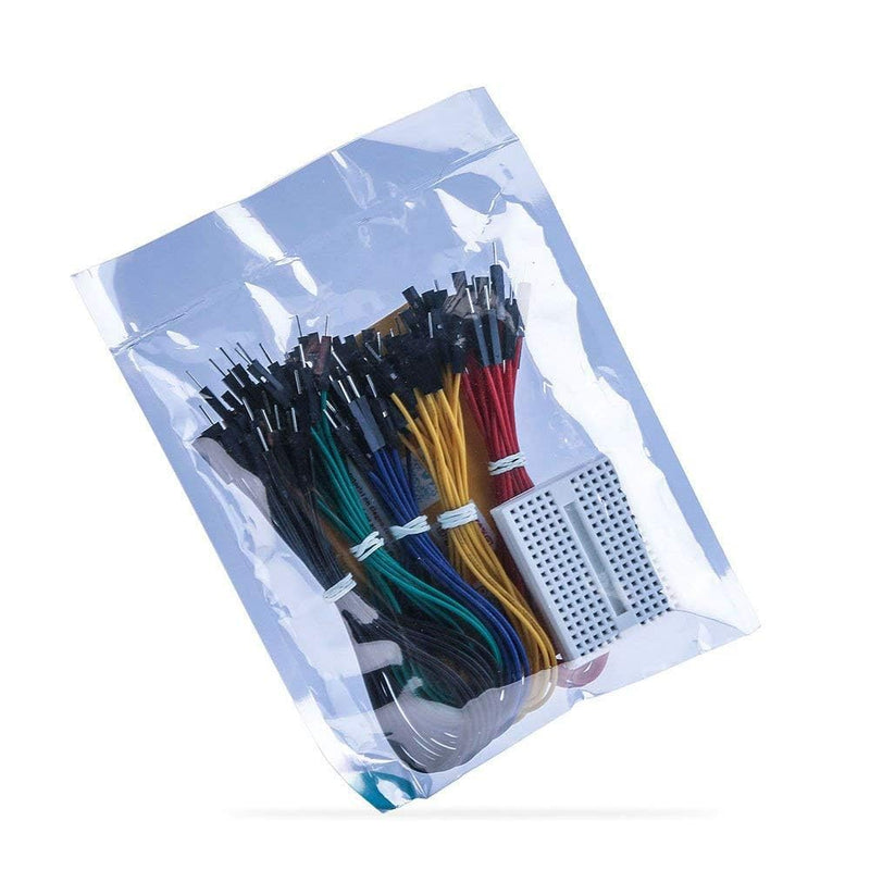 ELEGOO 50x Jumper Cable Male-Female 200 mm + 170P Breadboard | Jumper Wire Breadboard Cable Male Female Set for DIY & Electronics Projects