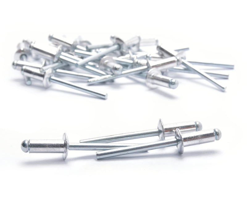 [Australia - AusPower] - 100 Qty Aluminum Blind Rivets (#6-4) 3/16" Diameter x 1/4" Grip (BCP187) 