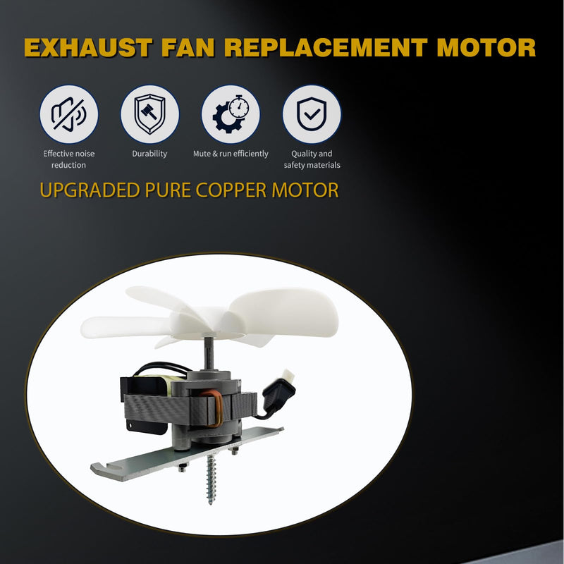 S99080199 Bathroom Exhaust Fan Motor 80 CFM 4.0 Sones Replacement for 512 512M 673 673-C 8870