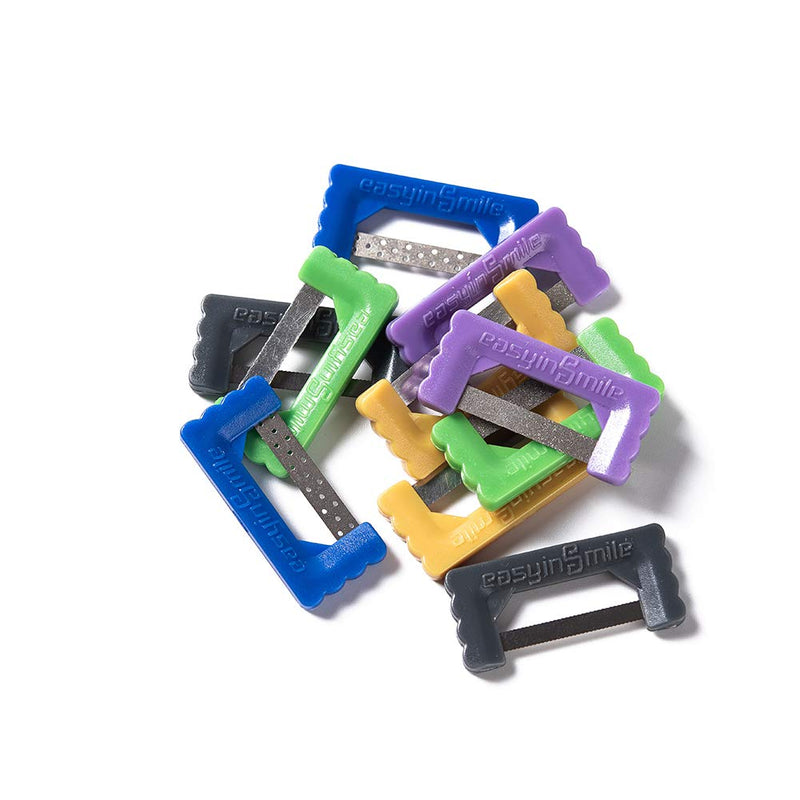 [Australia - AusPower] - Dental IPR Strips Interproximal reduction Sanding Strips Between Teeth 10PCS Orthodontic Polising Striping System (IR Kit) 