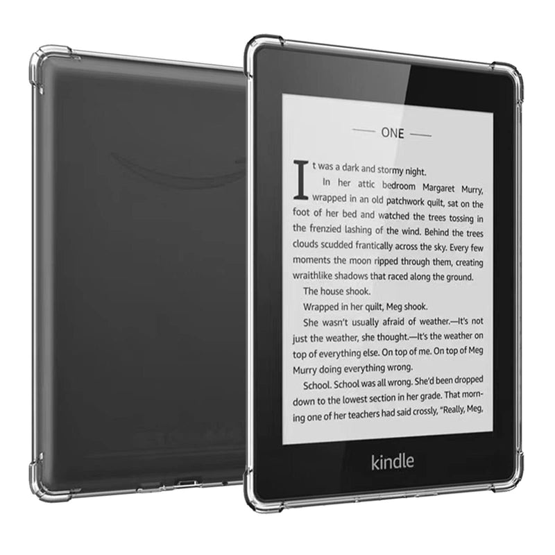 [Australia - AusPower] - Clear Case Compatible for 6" All New Kindle 10th Generation 2019 Release (NOT Fit Kindle Paperwhite/Kindle Oasis),Slim Soft TPU Silicone Case Cover Skin for Kindle 10th Gen 2019 (Transparent) Transparent 