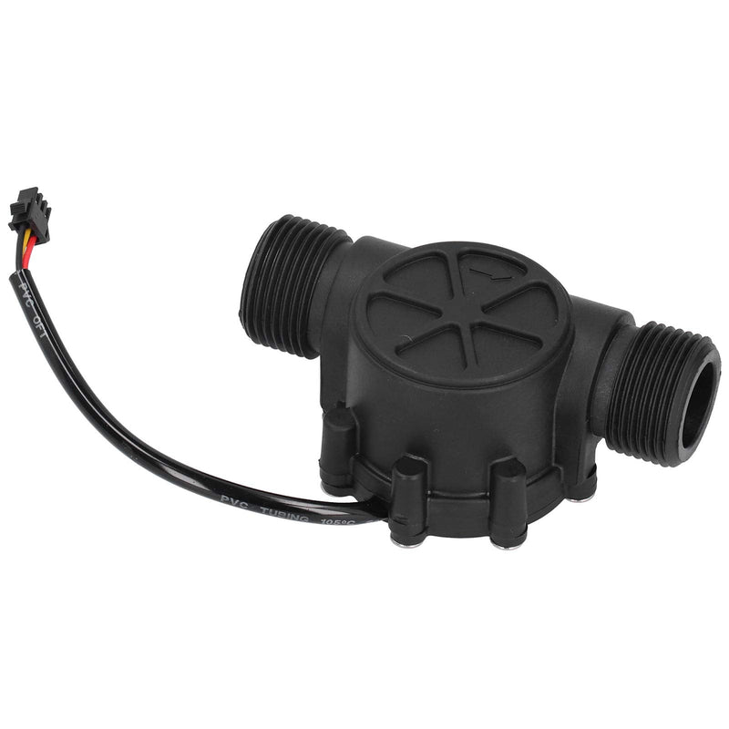 DC3-24V Flow Sensor, Electronic Component Level Sensor Water, Water Flow Hall Sensor Switch Flow Meter Flow Meter 1-100L/min