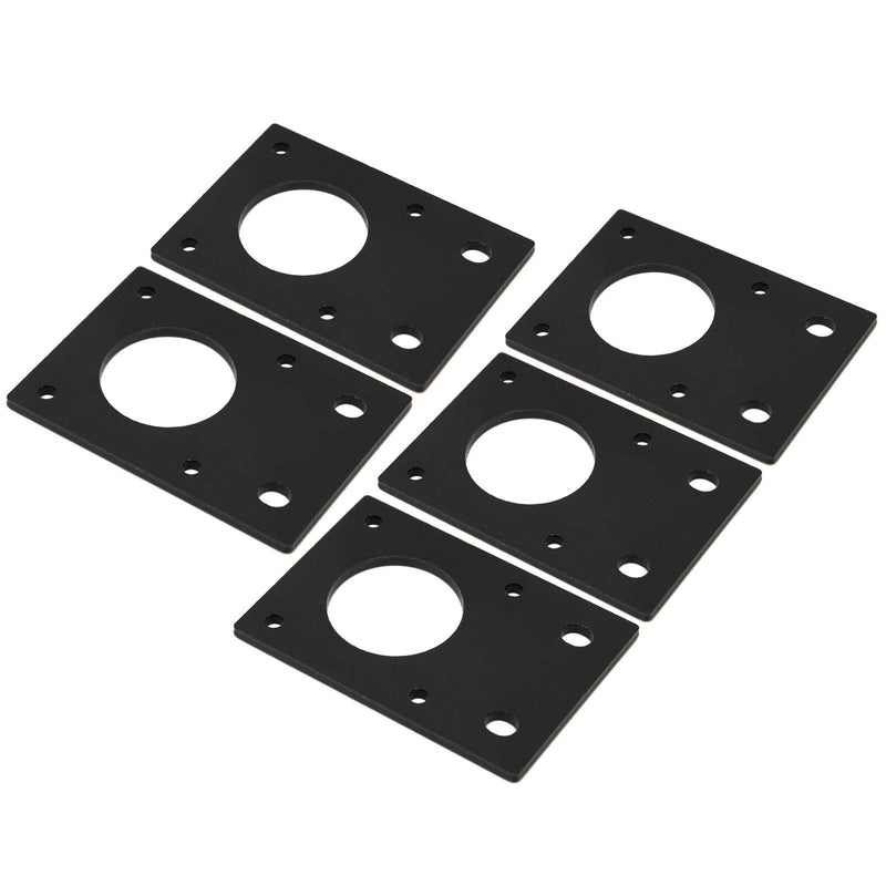 5Pcs 42 Stepper Motor Mounting Plate High Reliability Aluminum 3D Printer Fixed Bracket for NEMA 17 42 Series Stepper Motor