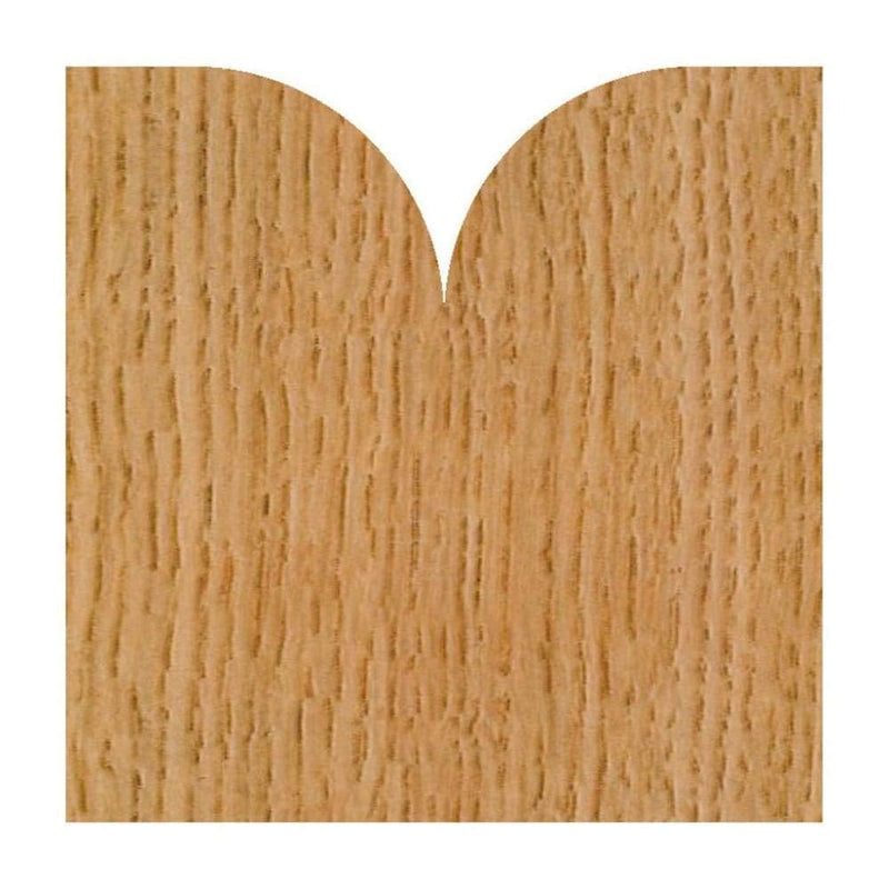 [Australia - AusPower] - Whiteside Router Bits 1572 Point Cutting Round Over Bit with 1/4-Inch Radius, 1/2-Inch Cutting Diameter and 1/2-Inch Cutting Length 