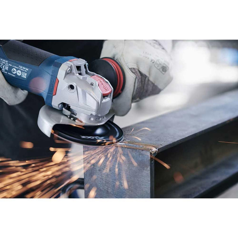 Bosch Professional Expert Fibre Sanding Discs (for Metal, X-LOCK, R444, Diameter 125 mm, Grit 80, Bore Diameter: 22.23 mm)