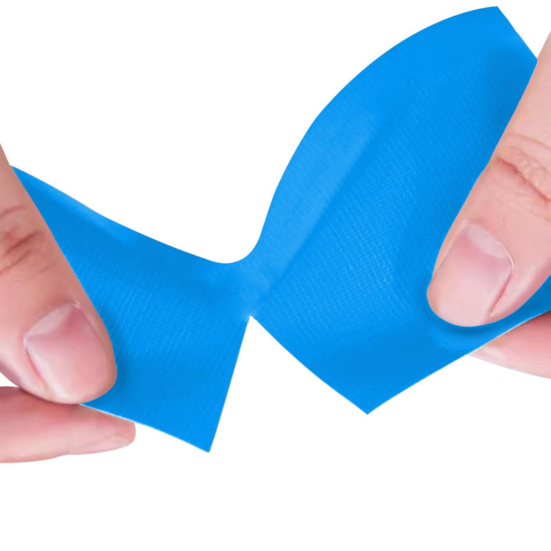 Blue Heavy Duty Duct Tape, 3 Inch x 55 Yards, Industrial Grade Waterproof & UV Resistant, Strong Adhesive for Indoor Outdoor Repairs, Crafts, Home Improvement, Moving Packing and DIY Projects 3Inch x 55 Yards Blue 1