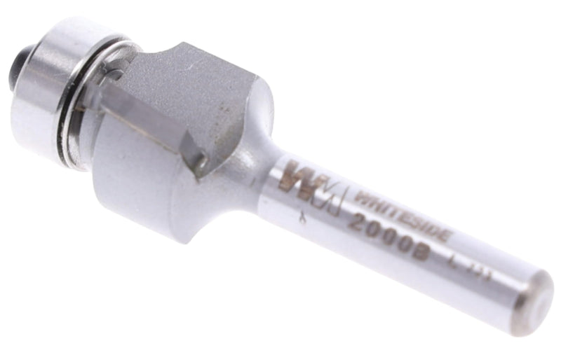 Whiteside 2000B Roundover Router Bit: 3/32 Inch Radius, 11/16 Inch Large Diameter, 1/4 Inch Shank, 1/2 Inch Cutting Length