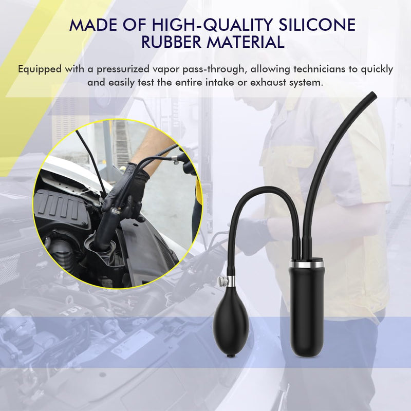 [Australia - AusPower] - CMTOOL Universal Bladder Adapter Automotive Smoke Machine Inflatable Bladder, EVAP Smoke Machine Leak Tester Adaptor, Intake Exhaust Leak Detector Tool 