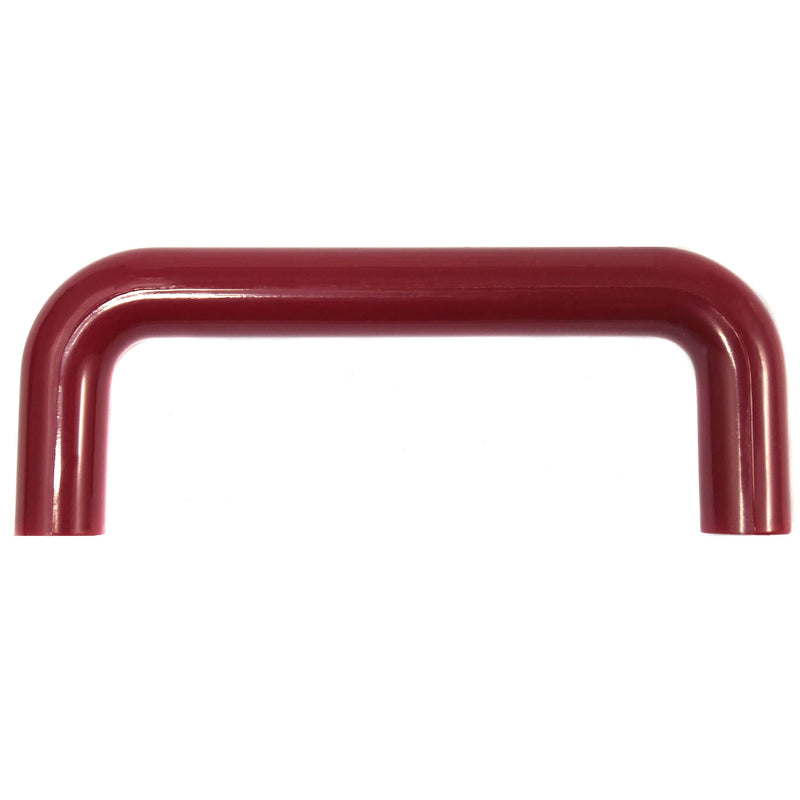 Laurey 34838 3 Inch - 76mm Plastic Wire Cabinet Hardware Pull - Red
