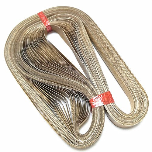 YJINGRUI PTFE Belt for Sealing Machine, 750mmx15mmx0.2mm, 50pcs | Continuous Band Sealer, Sealing Tape