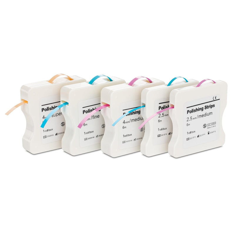 [Australia - AusPower] - Dental Polishing Strips, Narrow 2.5mm, Fine Grit 