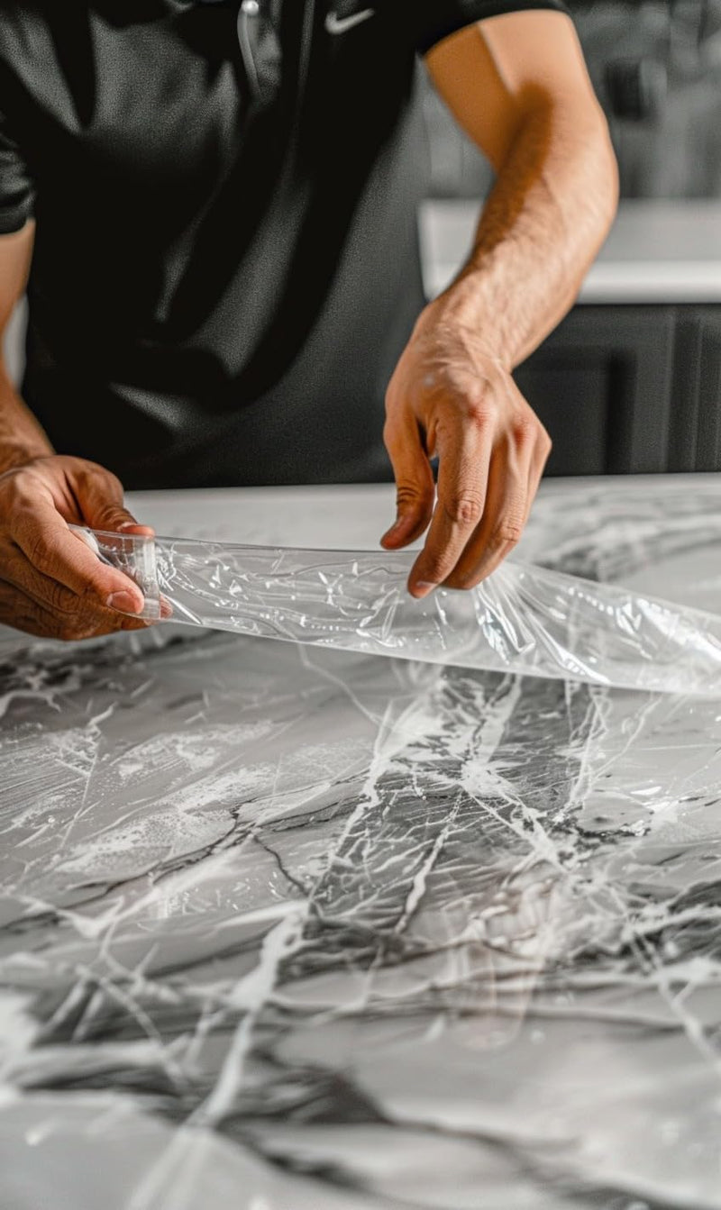 XPEL Gloss Surface Protection Film Roll, 12" x 96" - Polyurethane Surface Wrap Protects from Damage, Chips, Scratches - Safe for Vehicles, Countertops, Appliances, and More 12" x 96"
