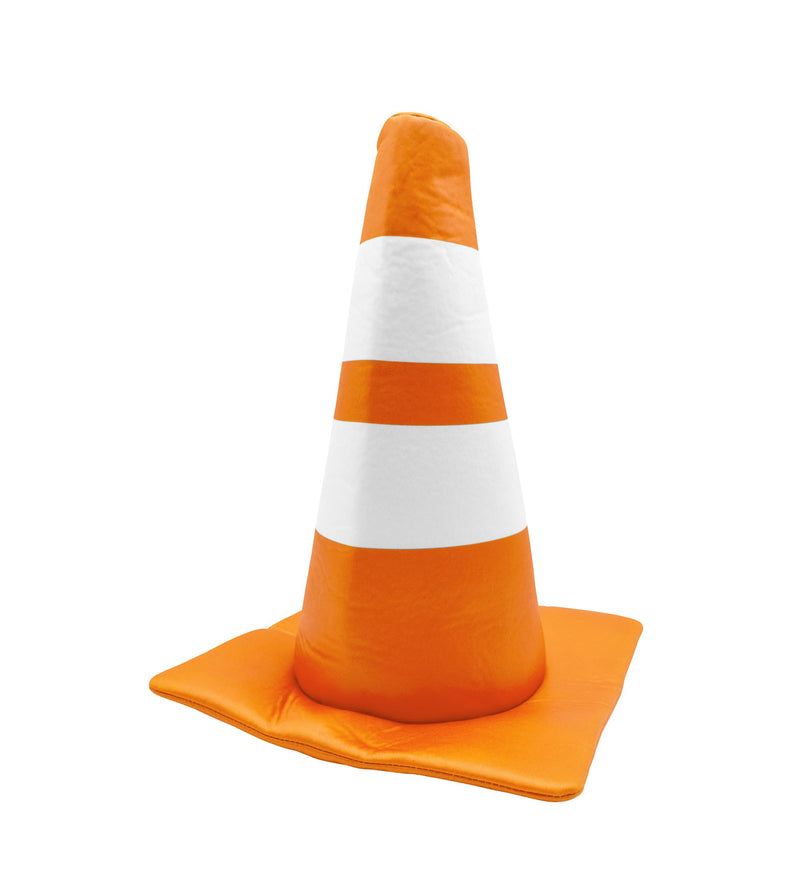 [Australia - AusPower] - Nicky Bigs Novelties Adult Orange Traffic Cone Hat - Road Construction Cones Hat - Funny Unisex Halloween Costume Accessory Headwear 