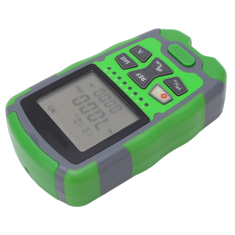 [Australia - AusPower] - Generic Mini Optical Power Meter Red Light Fiber Optic Cable Power Tester with USB Charging Cable (10MW), Genericf4rzv65wg7-12 