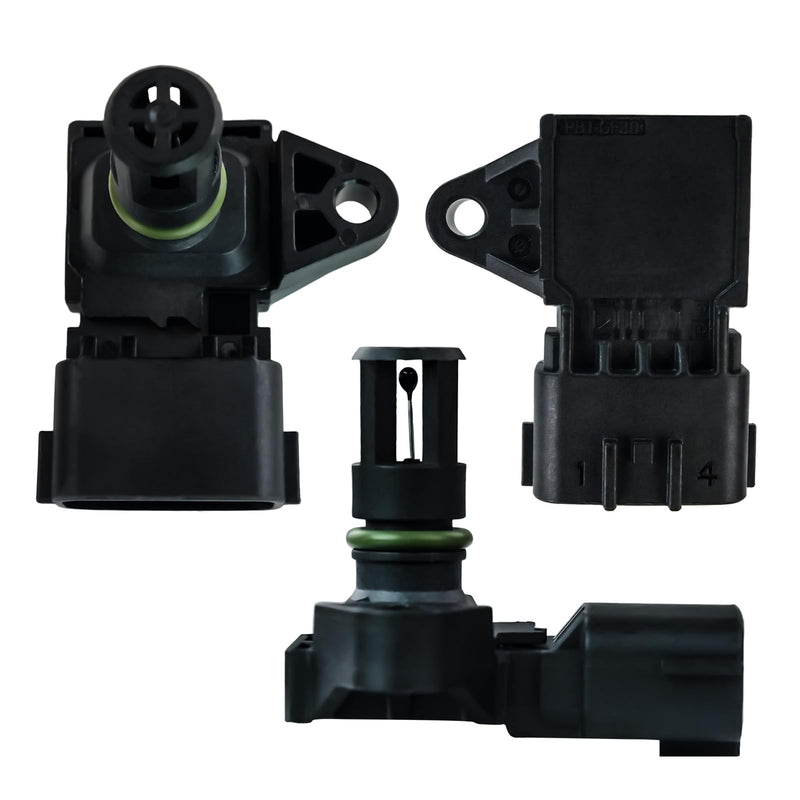 2897333 Manifold Absolute Pressure MAP Sensor Compatible with Dodge RAM 2500 3500 4500 5500 6.7L, for Komatsu PC200-8, for Cummins ISF 2.8 3.8 Diesel Engine Replace 4903286 4921322