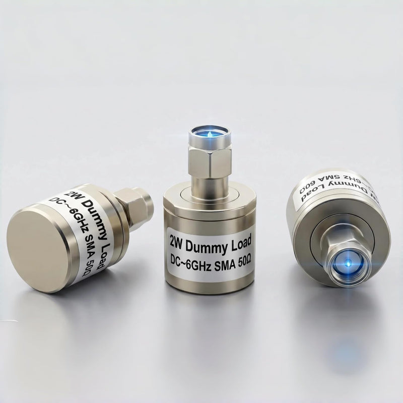 BECEN 2W SMA Dummy Load DC-6GHz 50 Ohm SMA Male RF Dummylast HF VHF | 6GHz 2W SMA male dummy load low VSWR ideal for Ham Radio antenna signal testing BC-TE02-2W SMA