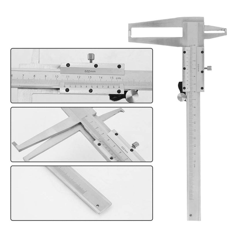 [Australia - AusPower] - Vernier Caliper Measuring Tool 9-150mm Carbon Steel Inside Groove with Box 