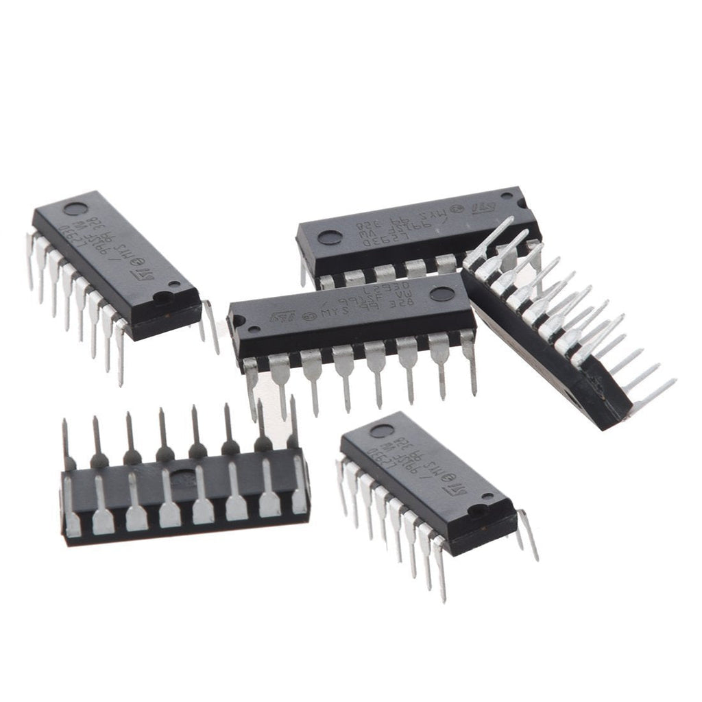 YXQ L293D Stepper Motor Driver DIP 16-pin 600mAh Output Current IC Controllers (6Pcs) 6 Piece