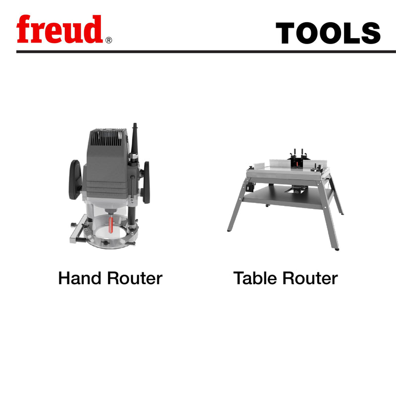 Freud 34-118: 1/8" Radius Rounding Over Bit with 1/2" Shank