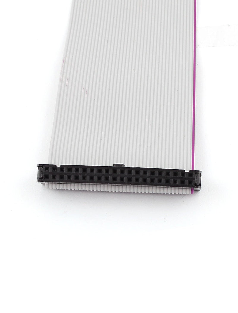 [Australia - AusPower] - uxcell a15020900ux0275 FC40P 40-Pin IDC Socket Extension Flat Ribbon Cable Wire 50cm (Pack of 2) 