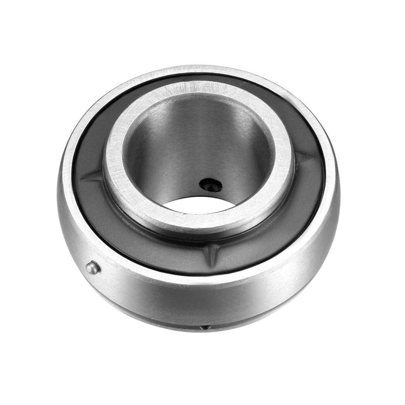 [Australia - AusPower] - uxcell UC206 Insert Bearings, 30mm Bore Diameter, Chrome Steel, Set Screws Lock 