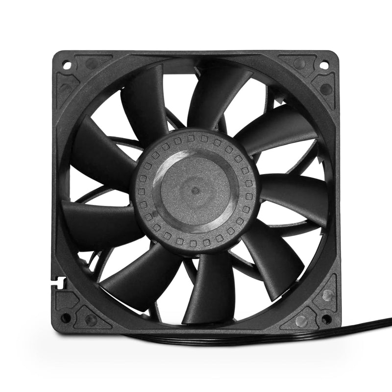 Coolerguys 12vDC Waterproof IP67 Fan (High Speed, 140x38mm) High Speed