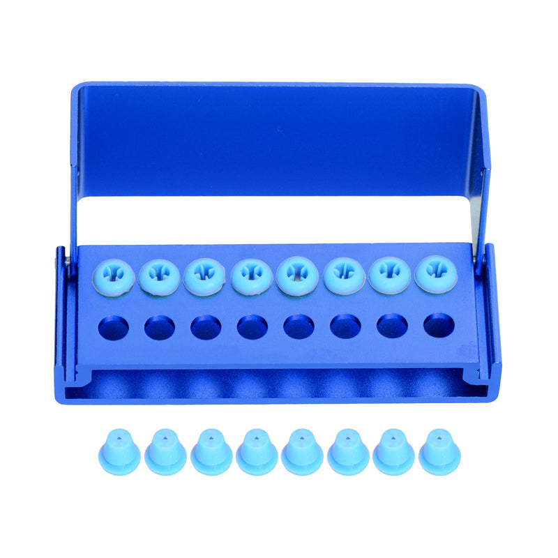 [Australia - AusPower] - 500Pcs Silicone Cover for Dental Burs Holder Autoclavable Block FG RA Burs 