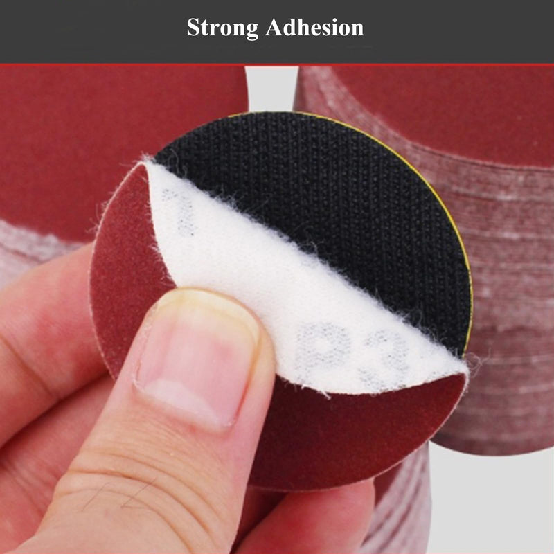 [Australia - AusPower] - HOTCKB 60 x Sandpaper 75 mm Velcro without Hole Sanding Sheet Diameter 75 Velcro Sandpaper Grit 40 P40 