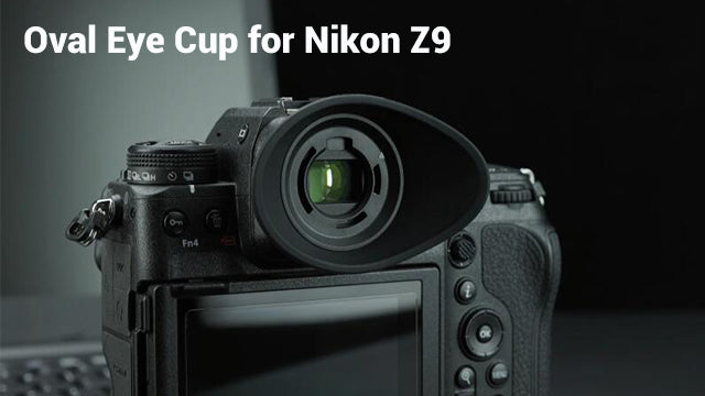 JJC Oval Eyecup Viewfinder for Nikon Z8 Z9 Zf Z f, Replaces DK-33 Eyepiece For Nikon Z8/Z9/Zf