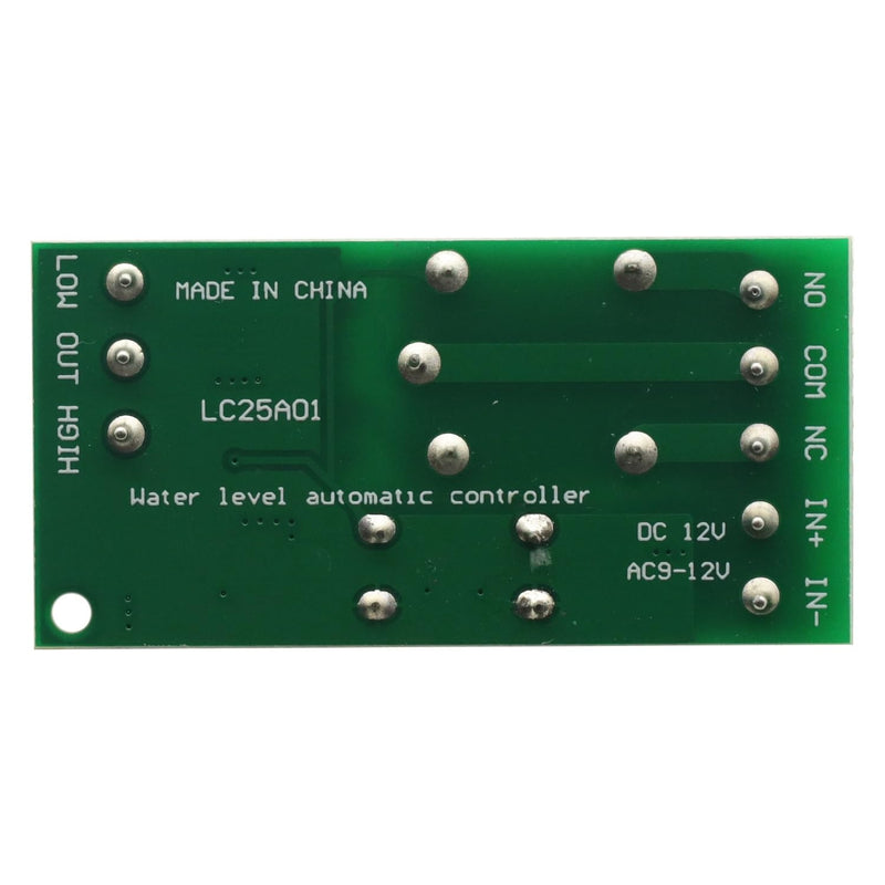 [Australia - AusPower] - AC/DC 12V Level Controller Module,Water Level Automatic Controller Liquid Sensor Switch Solenoid Motor Pump 
