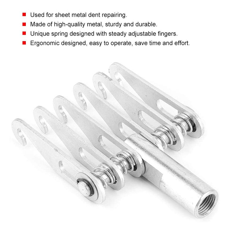 Aramox 6 Finger Dent Puller Metal Adjustable | 6 Arm Adjustable Body Dent Removal Tool Professional Dent Removal Tool