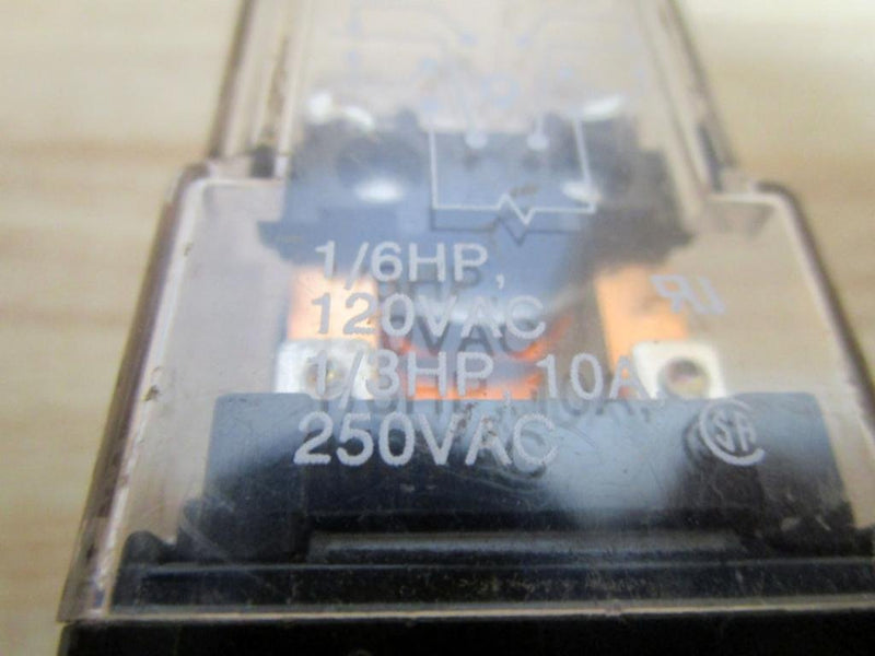 TE CONNECTIVITY/POTTER & BRUMFIELD KRPA-11AG-120 Power Relay, DPDT, 120VAC, 10A, Plug in